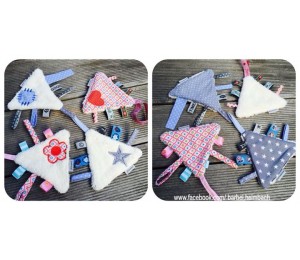 Stickdatei Schmusetuch Knistertuch ITH